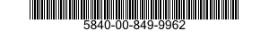 5840-00-849-9962  5840008499962 008499962