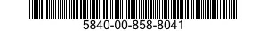 5840-00-858-8041  5840008588041 008588041