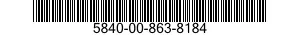 5840-00-863-8184  5840008638184 008638184