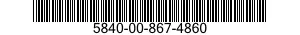5840-00-867-4860  5840008674860 008674860