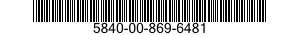 5840-00-869-6481 400 CYCLE SERVO BOA 5840008696481 008696481