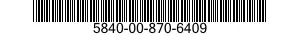 5840-00-870-6409  5840008706409 008706409