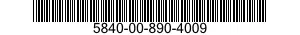 5840-00-890-4009  5840008904009 008904009