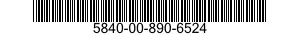 5840-00-890-6524  5840008906524 008906524