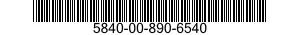 5840-00-890-6540  5840008906540 008906540