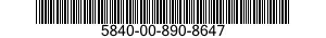 5840-00-890-8647  5840008908647 008908647