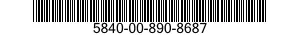 5840-00-890-8687  5840008908687 008908687