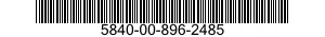 5840-00-896-2485  5840008962485 008962485