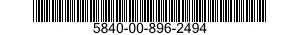 5840-00-896-2494  5840008962494 008962494