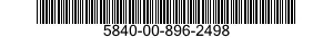 5840-00-896-2498  5840008962498 008962498