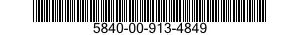 5840-00-913-4849  5840009134849 009134849