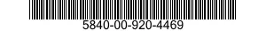 5840-00-920-4469  5840009204469 009204469