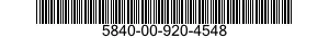 5840-00-920-4548  5840009204548 009204548