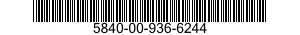 5840-00-936-6244  5840009366244 009366244