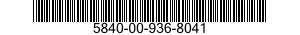 5840-00-936-8041  5840009368041 009368041