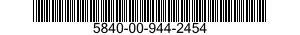 5840-00-944-2454  5840009442454 009442454