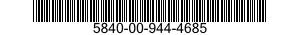 5840-00-944-4685  5840009444685 009444685