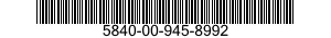 5840-00-945-8992  5840009458992 009458992