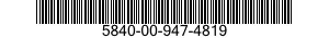5840-00-947-4819  5840009474819 009474819