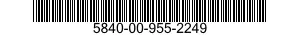 5840-00-955-2249  5840009552249 009552249