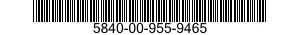 5840-00-955-9465  5840009559465 009559465