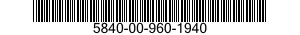 5840-00-960-1940  5840009601940 009601940