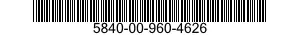 5840-00-960-4626  5840009604626 009604626