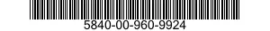 5840-00-960-9924  5840009609924 009609924