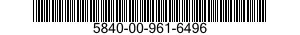 5840-00-961-6496  5840009616496 009616496