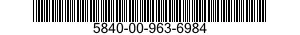 5840-00-963-6984  5840009636984 009636984