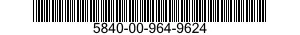 5840-00-964-9624  5840009649624 009649624
