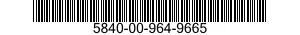 5840-00-964-9665  5840009649665 009649665