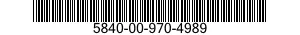 5840-00-970-4989  5840009704989 009704989