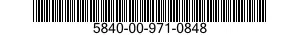 5840-00-971-0848  5840009710848 009710848