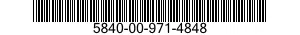 5840-00-971-4848  5840009714848 009714848