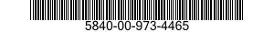 5840-00-973-4465 WAVEGUIDE ASSEMBLY 5840009734465 009734465