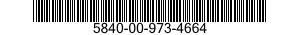 5840-00-973-4664  5840009734664 009734664
