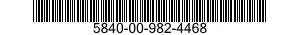5840-00-982-4468  5840009824468 009824468