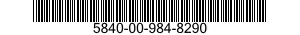 5840-00-984-8290 AMPLIFIER SUBASSEMBLY 5840009848290 009848290