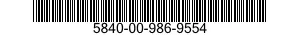 5840-00-986-9554  5840009869554 009869554