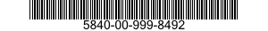 5840-00-999-8492 O-RING 5840009998492 009998492