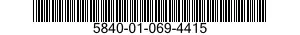 5840-01-069-4415  5840010694415 010694415