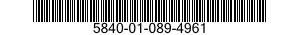 5840-01-089-4961  5840010894961 010894961