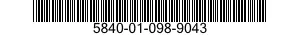 5840-01-098-9043  5840010989043 010989043