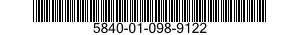 5840-01-098-9122 RADAR SET 5840010989122 010989122