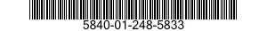 5840-01-248-5833 DISPLAY BOARD,RADAR SET DATA 5840012485833 012485833