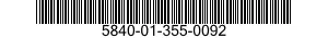 5840-01-355-0092 RADAR SET 5840013550092 013550092