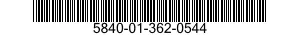 5840-01-362-0544  5840013620544 013620544