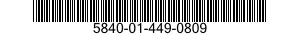 5840-01-449-0809 MONITOR FEED SECTIO 5840014490809 014490809