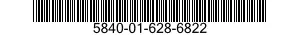 5840-01-628-6822 RECEIVER-TRANSMITTER,RADIO IDENTIFICATION 5840016286822 016286822